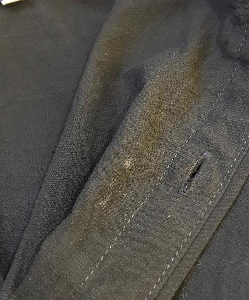 STEVEN ALAN（スティーブンアラン）STEVEN ALAN (スティーブンアラン) コットンボイルコードレーンシャツ　81162180373 ブラック サイズ:Mの古着・服飾アイテム