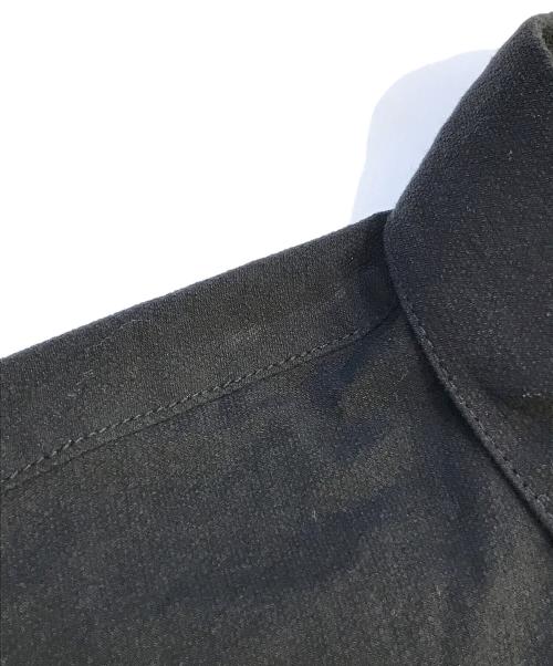 STEVEN ALAN（スティーブンアラン）STEVEN ALAN (スティーブンアラン) コットンボイルコードレーンシャツ　81162180373 ブラック サイズ:Mの古着・服飾アイテム