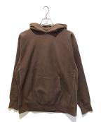 KAPTAIN SUNSHINEキャプテンサンシャイン）の古着「Stretch Sweat Hoody　KS20FCS05」｜ブラウン
