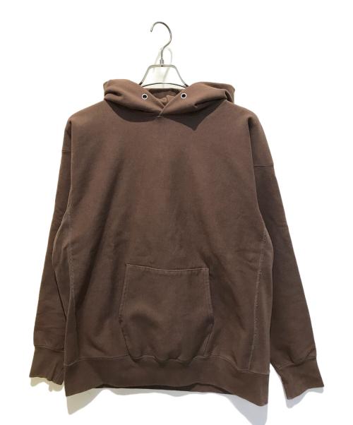 KAPTAIN SUNSHINE（キャプテンサンシャイン）KAPTAIN SUNSHINE (キャプテンサンシャイン) Stretch Sweat Hoody　KS20FCS05 ブラウン サイズ:Mの古着・服飾アイテム