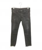 MINEDENIMマインデニム）の古着「デニムパンツ　FPK107NUD-96-322」｜ブラック