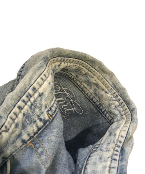 TMT（ティーエムティー）TMT (ティーエムティー) デニムウエスタンシャツ　TSH-S1304 インディゴ サイズ:Mの古着・服飾アイテム