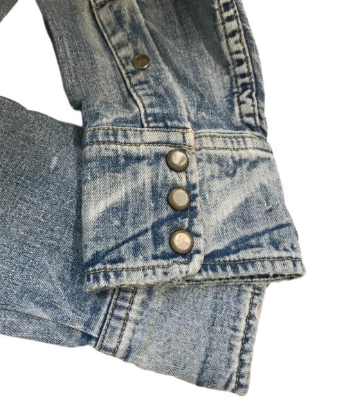 TMT（ティーエムティー）TMT (ティーエムティー) デニムウエスタンシャツ　TSH-S1304 インディゴ サイズ:Mの古着・服飾アイテム