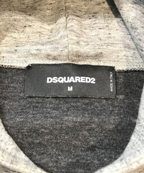 DSQUARED2（ディースクエアード）DSQUARED2 (ディースクエアード) プルオーバーパーカー　S71GU0131 S22755 グレー サイズ:Mの古着・服飾アイテム