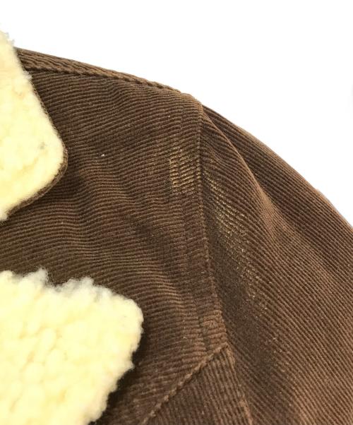 n(n) by NUMBER (N)INE（エヌエヌバイナンバーナイン）n(n) by NUMBER (N)INE (エヌエヌバイナンバーナイン) 裏ボアランチジャケット ブラウン サイズ:3の古着・服飾アイテム