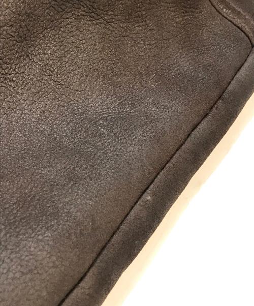 BOSS HUGO BOSS（ボス ヒューゴボス）BOSS HUGO BOSS (ボス ヒューゴボス) ムートンジャケット ブラウン サイズ:XLの古着・服飾アイテム