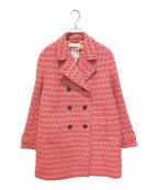 PAUL SMITHポールスミス）の古着「Pコート」｜ピンク