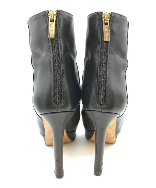 JIMMY CHOO（ジミーチュウ）JIMMY CHOO (ジミーチュウ) ヒールブーツ ブラック サイズ:351/2の古着・服飾アイテム