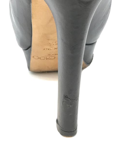 JIMMY CHOO（ジミーチュウ）JIMMY CHOO (ジミーチュウ) ヒールブーツ ブラック サイズ:351/2の古着・服飾アイテム