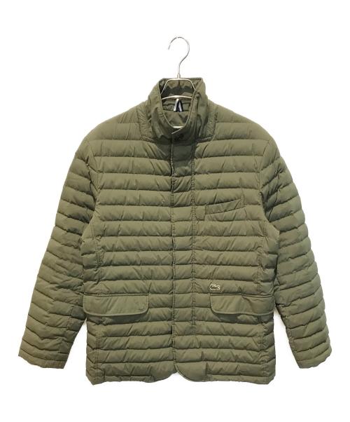 LACOSTE（ラコステ）LACOSTE (ラコステ) 防水性キルトジャケット　BH9634 オリーブ サイズ:Lの古着・服飾アイテム