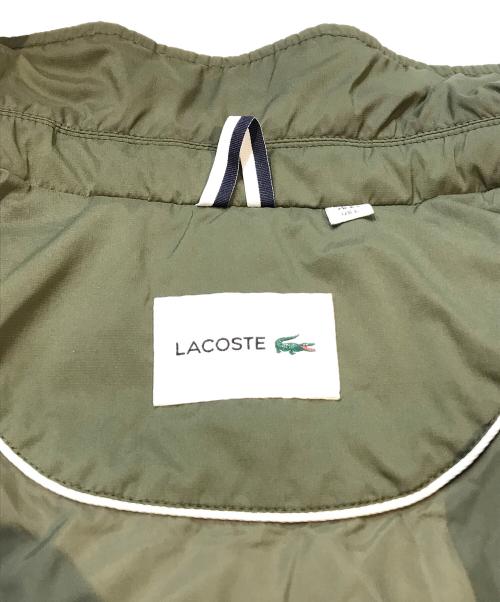 LACOSTE（ラコステ）LACOSTE (ラコステ) 防水性キルトジャケット　BH9634 オリーブ サイズ:Lの古着・服飾アイテム