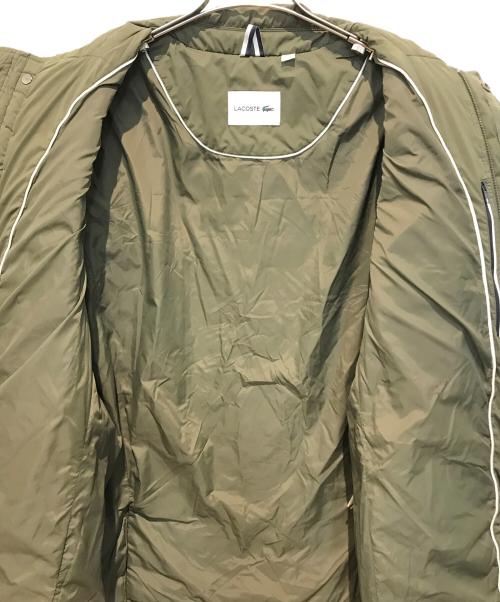 LACOSTE（ラコステ）LACOSTE (ラコステ) 防水性キルトジャケット　BH9634 オリーブ サイズ:Lの古着・服飾アイテム