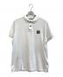 STONE ISLAND（ストーンアイランド）の古着「ピケスリムフィットポロシャツ」｜ホワイト