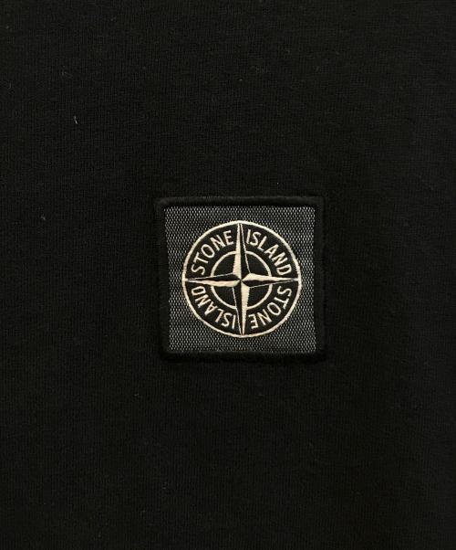 STONE ISLAND（ストーンアイランド）STONE ISLAND (ストーンアイランド) ロゴTシャツ　K1S152100237 ブラック サイズ:Lの古着・服飾アイテム