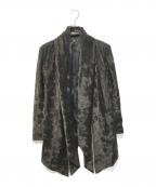 NO ID.ノーアイディー）の古着「ラムレザーダイバースガウン 855777-861L」｜ブラック