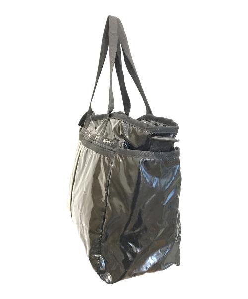 LeSportsac（レスポートサック）LeSportsac (レスポートサック) トラベル2WAYショルダーバッグ ブラックの古着・服飾アイテム