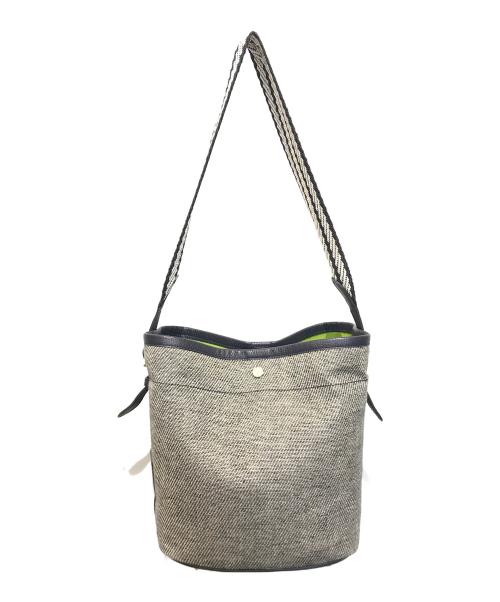 A.D.M.J.（エーディーエムジェイ）A.D.M.J. (エーディーエムジェイ) ショルダーバッグ グレーの古着・服飾アイテム