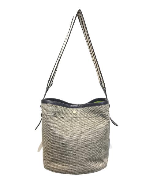 A.D.M.J.（エーディーエムジェイ）A.D.M.J. (エーディーエムジェイ) ショルダーバッグ グレーの古着・服飾アイテム