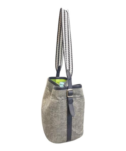 A.D.M.J.（エーディーエムジェイ）A.D.M.J. (エーディーエムジェイ) ショルダーバッグ グレーの古着・服飾アイテム