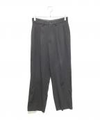 EMPORIO ARMANIエンポリオアルマーニ）の古着「スラックス」｜ブラック