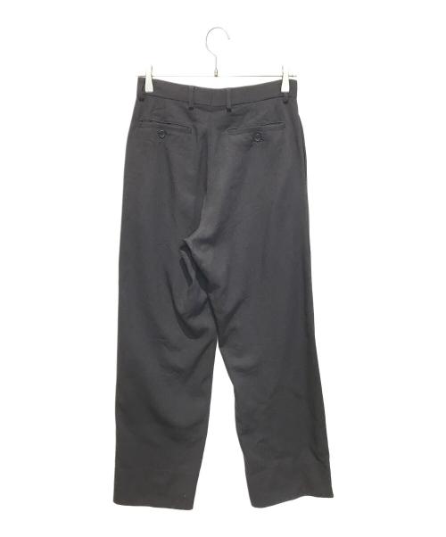 EMPORIO ARMANI（エンポリオアルマーニ）EMPORIO ARMANI (エンポリオアルマーニ) スラックス ブラック サイズ:Lの古着・服飾アイテム