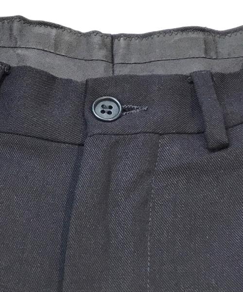 EMPORIO ARMANI（エンポリオアルマーニ）EMPORIO ARMANI (エンポリオアルマーニ) スラックス ブラック サイズ:Lの古着・服飾アイテム