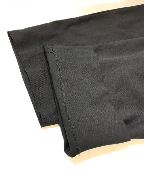 EMPORIO ARMANI（エンポリオアルマーニ）EMPORIO ARMANI (エンポリオアルマーニ) スラックス ブラック サイズ:Lの古着・服飾アイテム