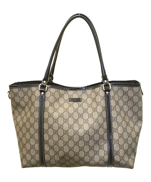 GUCCI（グッチ）GUCCI (グッチ) GGスプリームトートバッグ　	197953 ベージュの古着・服飾アイテム