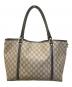 GUCCI (グッチ) GGスプリームトートバッグ　	197953 ベージュ：24000円