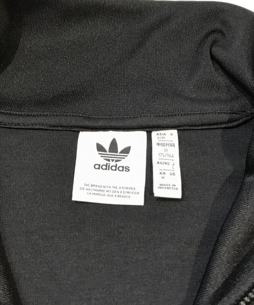 adidas（アディダス）adidas (アディダス) アディカラー ファンネルネックトラックトップ ブラック サイズ:Mの古着・服飾アイテム