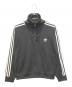 adidas（アディダス）の古着「アディカラー ファンネルネックトラックトップ」｜ブラック