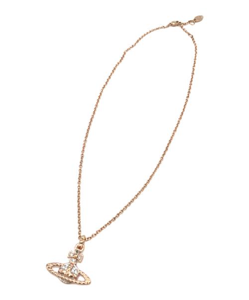 Vivienne Westwood（ヴィヴィアンウエストウッド）Vivienne Westwood (ヴィヴィアンウエストウッド) mayfair bas relief ピンクゴールドの古着・服飾アイテム