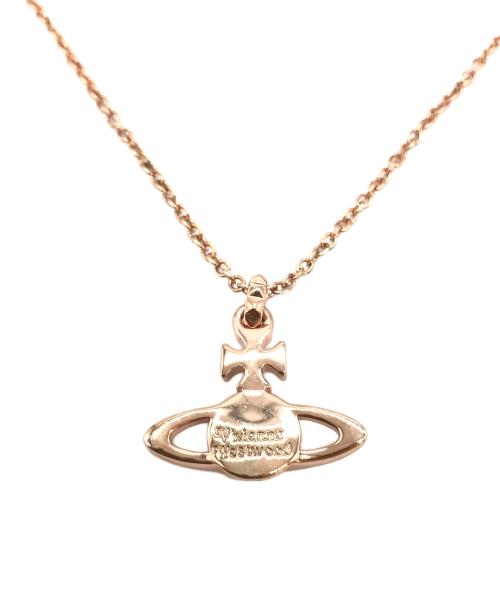 Vivienne Westwood（ヴィヴィアンウエストウッド）Vivienne Westwood (ヴィヴィアンウエストウッド) mayfair bas relief ピンクゴールドの古着・服飾アイテム