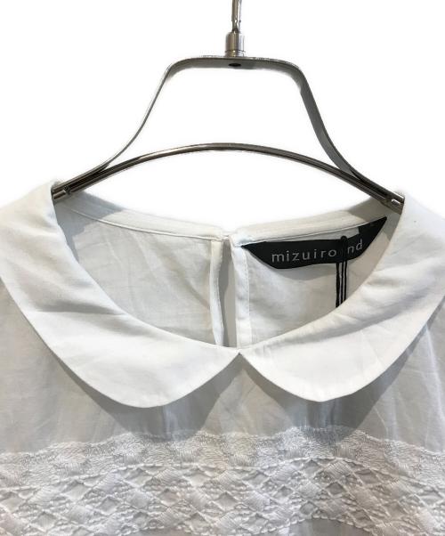 mizuiro-ind（ミズイロインド）mizuiro-ind (ミズイロインド) 刺繍ブラウス ホワイト サイズ:表記なし 未使用品の古着・服飾アイテム