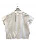 mizuiro-ind (ミズイロインド) 刺繍ブラウス ホワイト サイズ:表記なし 未使用品：7000円