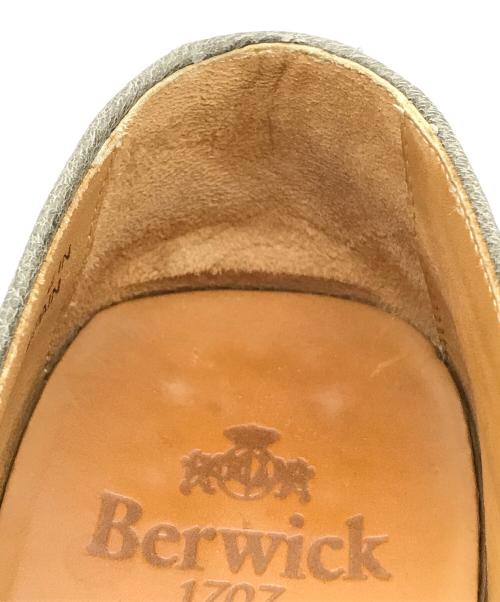 berwick（バーウィック）berwick (バーウィック) ダブルモンクストラップシューズ　5111 グレー サイズ:40の古着・服飾アイテム
