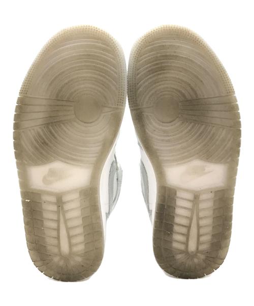 NIKE（ナイキ）NIKE (ナイキ) WMNS AIR JORDAN 1 MID SE　FN5031-100 シルバー サイズ:23の古着・服飾アイテム