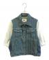 MM6 Maison Margiela（エムエムシックスメゾンマルジェラ）の古着「再構築デニムジャケット　S32AM0235」｜インディゴ
