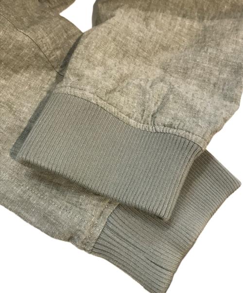 BANANA REPUBLIC（バナナリパブリック）BANANA REPUBLIC (バナナリパブリック) リネンボンバージャケット グリーン サイズ:Lの古着・服飾アイテム