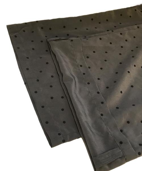 Spick and Span（スピック＆スパン）Spick and Span (スピック＆スパン) フロッキードットキャミサロペット　25030200902030 ブラック サイズ:S 未使用品の古着・服飾アイテム