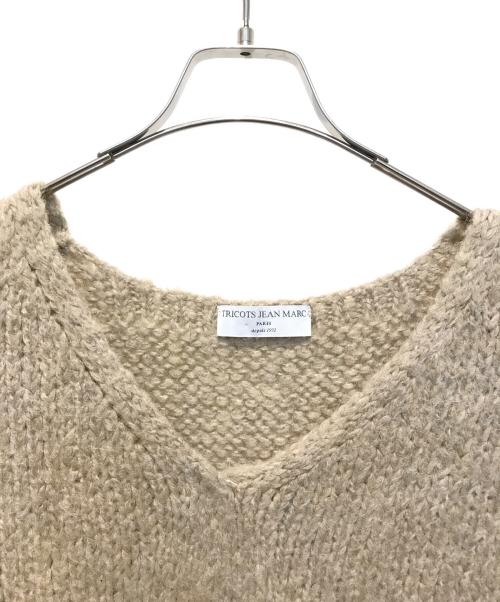 TRICOTS JEAN MARC（トリコットジーンマルク）TRICOTS JEAN MARC (トリコットジーンマルク) SLOBE IENA (スローブ イエナ) トリコットジーンマルク VNベスト VARTOUI ベージュ サイズ:Freeの古着・服飾アイテム