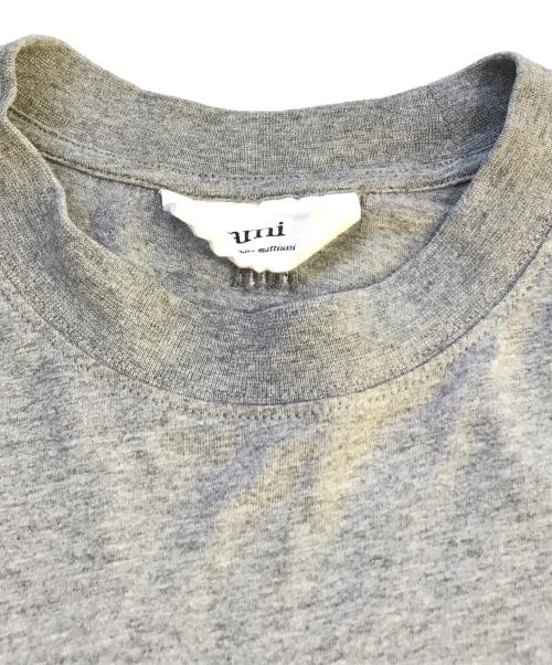 ami（アミ）ami (アミ) Tシャツ グレー サイズ:Sの古着・服飾アイテム