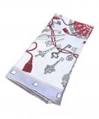 HERMESエルメス）の古着「シルクスカーフ」｜パープル