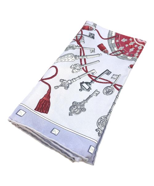 HERMES（エルメス）HERMES (エルメス) シルクスカーフ パープルの古着・服飾アイテム