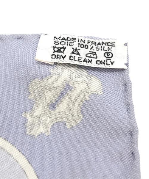 HERMES（エルメス）HERMES (エルメス) シルクスカーフ パープルの古着・服飾アイテム