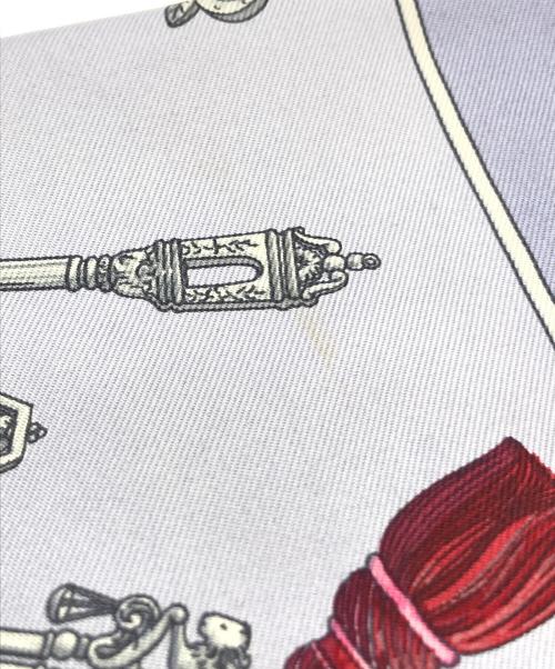 HERMES（エルメス）HERMES (エルメス) シルクスカーフ パープルの古着・服飾アイテム