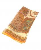 HERMESエルメス）の古着「シルクスカーフ」｜オレンジ