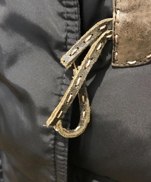 MONCLER（モンクレール）MONCLER (モンクレール) ダッフルダウンコート ブラックの古着・服飾アイテム