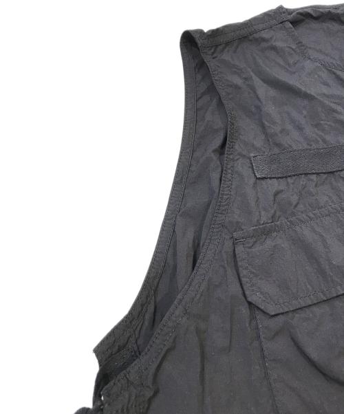 BEAMS BOY（ビームスボーイ）BEAMS BOY (ビームスボーイ) ミリタリー サイドリボン ノースリーブ ワンピース　13-26-0147-652 ブラック サイズ:Freeの古着・服飾アイテム