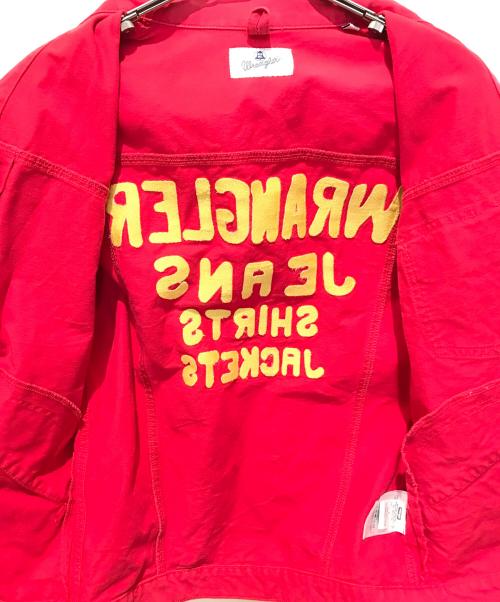 Wrangler（ラングラー）Wrangler (ラングラー) 復刻Chanpion Jacket WS0149 レッド サイズ:Lの古着・服飾アイテム